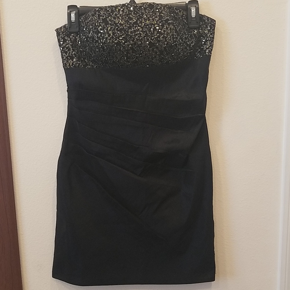 Sexy black dress
